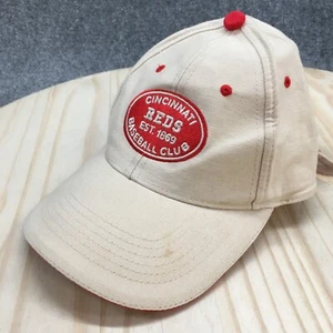 Cincinnati Reds 1869 Baseball Cap Hat Mens One Size Beige Adjustable Embroidered - Picture 1 of 13
