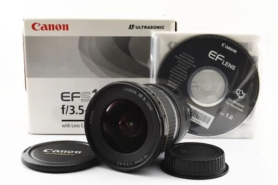 Canon EF-S 10-22mm F/3.5-4.5 Lente USM W/ Caja Fabricado en Japón Probado EXC # - Imagen 1 de 4