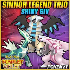 ✨Shiny Giratina Dialga Palkia EV Trained 3Pack✨ Pokemon Legends: Arceus  🚀Fast🚀