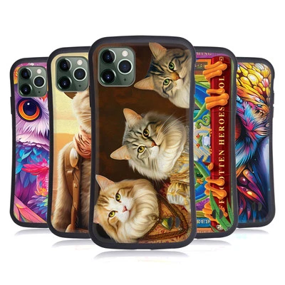 MICHAEL DAVID WARD ANIMALS HYBRID CASE FOR APPLE iPHONES PHONES - Image 1 of 4