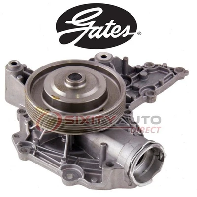Gates Engine Water Pump for 2010-2011 Mercedes-Benz E550 5.5L V8 - Coolant ok Foto 1 de 4