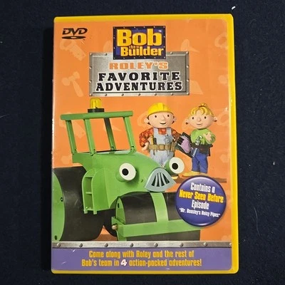 Vintage Bob The Builder Roleys Favorite Adventures DVD 2004 Preowned  Foto 1 de 4
