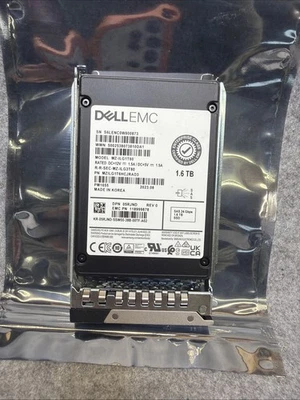 5RJND 05RJND MZ-ILG1T60 PM1655 DELL EMC 1.6TB 24G 2.5" SAS MU TLC SSD C/DXD9H Foto 1 de 4
