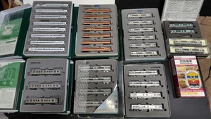 Kato N700 Kiha 81 & 221/813/223 Series Train Set (9-Piece) N Scale Model - Picture 1 of 10