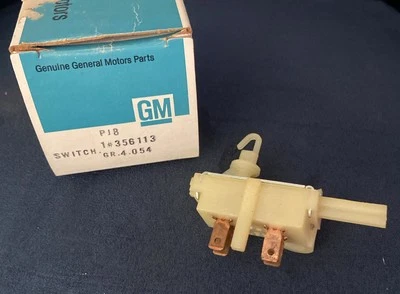 Interruptor de segurança neutro NOS 1971-75 Buick Chevrolet Oldsmobile Pontiac GM # 356113 - Imagem 1 de 4