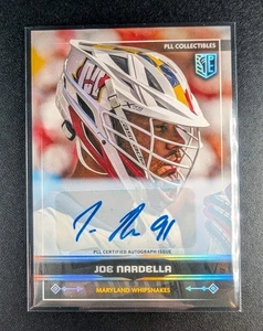 Tarjeta automática Joe Nardella 2025 Premier Lacrosse League Fieldside PLL #78 - Imagen 1 de 2