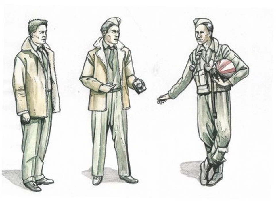 Pilotes USAF modernes 1/72 CMK F72231 - Photo 1/1