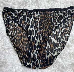 Vintage VANITY FAIR Trikot HÖSCHEN Bikini LEOPARD Tier Größe 6 Pillowtab - Bild 1 von 10