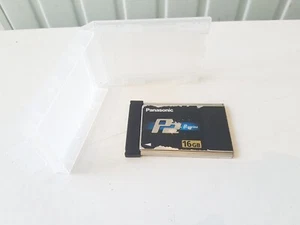 PANASONIC AJ-P2C016RG P2 MEMORY CARD R SERIES 16gb carte mémoire -warranty - Picture 1 of 2