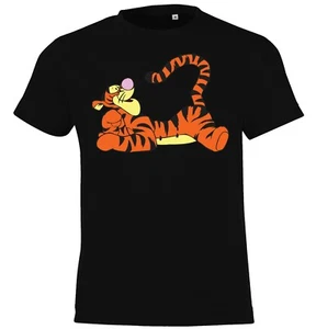 Youth Designz Kinder T-Shirt Tigger Logo Print Nerd Winnie Comic Puuh Pooh Bär