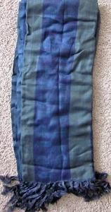 BUFANDA DE BALONCESTO UTAH JAZZ NBA TALLA GRANDE ¡NUEVA! 72" X 28" - Imagen 1 de 3