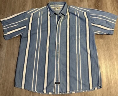 Arizona Jean Company Denim Button Up Men’s Shirt Size XL - Image 1 of 4