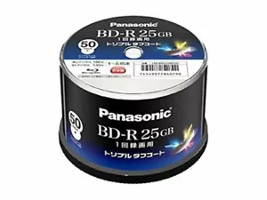 Panasonic 6x Blu-ray Disc for Recording 25GB Additional Spindle 50PC-BRS25M50S - Picture 1 of 1