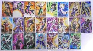 Juego completo de 23 cartas de obleas de cartas Bandai Dragon Ball parte 2 ilimitadas Japón raras - Imagen 1 de 1