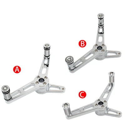 Para Harley Sportster XL883 XL1200C Talón Delantero Puntera Palanca de Cambio Clavijas de Cambio Pedal Foto 1 de 4