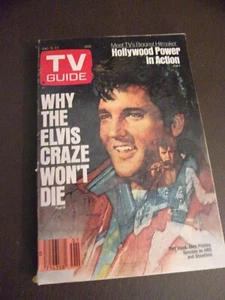 TV Guide Elvis Presley Jan 5-11, 1985 - Picture 1 of 4