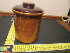 Rumtopf Brown 10" Tall Jar (Crock/Fermenting/Cookie/Storage) #NO472126