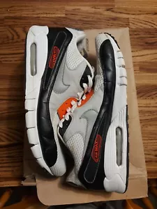 Nike Air Max 90 Current White/Infrared Trainer Shoes + BOX Mens UK Size 10 - Picture 1 of 6