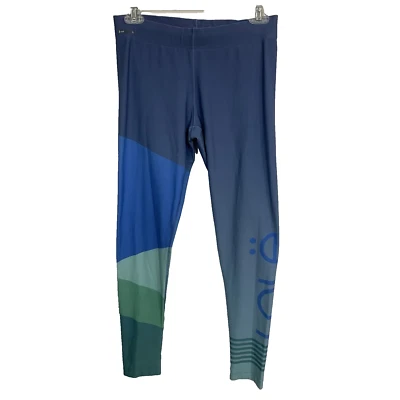 Pantalones deportivos Lole para mujer azul con lazo cintura talla pequeña pequeños S/P Foto 1 de 4