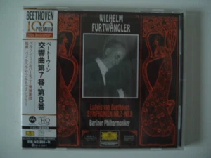 Wilhelm Furtwängler, Berliner Philharmoniker-Ludwig van Beethoven, CD, Japan - Picture 1 of 1