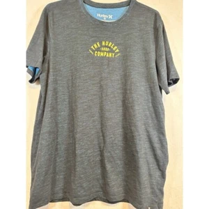 Hurley Surf Company Collab Nike DriFit Herren blau schwarz Logo Tshirt Größe XL - Bild 1 von 7