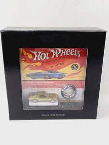 HOT WHEELS RLC ORIGINAL 16 CUSTOM MUSTANG GOLD CHROME #2490 NEW NICE LJ138 - Picture 1 of 9