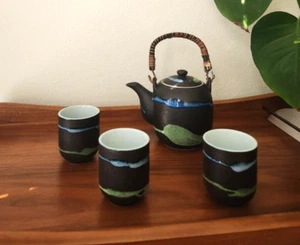 Japanese Tea Pot Set - Picture 1 of 7