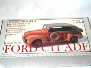 FORD C11 ADF(ALEXANDER) - Wespe Models 1:35 SCALE - resin kit 35026 - Picture 1 of 1