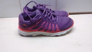 Abeo Women Sizzle Purple/Pink Fabric Athletic Light Comfort Sneaker Shoe 8M - Picture 1 of 9