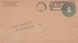 US COVER 1904 Louisiana Purchase Exposition Cancel - Picture 1 of 2