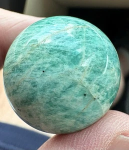 1.18” Amazonite Sphere Ball Gemstone from Madagascar - Picture 1 of 9