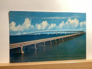 Chesapeake Bay Bridge: Annapolis, MD - Vintage Postcard - Picture 1 of 3