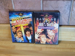 Bill & Ted's Excellent Adventure & Bill & Ted's Bogus Journey (DVD) - Picture 1 of 7