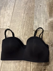 Lively bra black Womens 36c wireless strapless or with straps - Picture 1 of 4