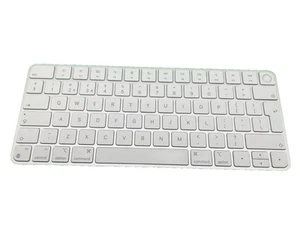 Apple Magic Keyboard A2449 2024 Touch ID USB-c/Lightning cable English Silver - Picture 1 of 2