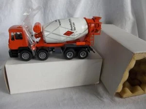 HTF Conrad 6111.1 MAN 4 Axle Cement Mixer READYMIX 1:50 Scale New Limited - Picture 1 of 9