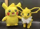 Pokemon Centre Small Pikachu + Extra Jolteon Soft Plush Toy