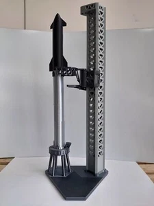 1:400 SpaceX Starship Super Heavy Booster Rocket Model Set with Tower Starbase - Picture 1 of 11