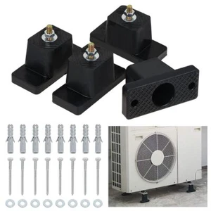 4x Gummipuffer Schwingungsdämpfer Antivibrationsfüße für Klimaanlage Wärmepumpe - Bild 1 von 12