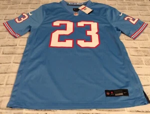 SWVP #23 Tennessee Titans Light Blue Throwback Nike Jersey L New - Picture 1 of 6