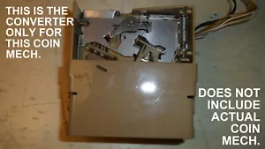 0,25 $ KONVERTER für PACHISLO MÜNZMECHANIK 130A, B & C, EINFACHE INSTALLATION (siehe Liste) - Bild 1 von 4