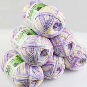 Sale Lot 6 ballsx50g Super Soft Bamboo Cotton Baby Hand Knitting Crochet Yarn 38 - Picture 1 of 4