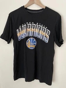 UNK Mens Sz S GSW Golden State Warriors NBA Basketball Black Shirt Tee - Picture 1 of 3