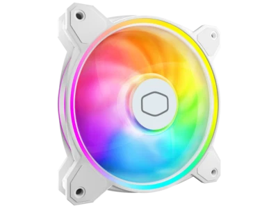 Cooler Master MasterFan MF140 Halo² White PC Case|Liquid Cooler|Air Cooler Fan, - Image 1 of 4