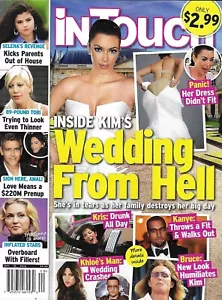 In Touch Weekly Magazine Kim Kardashian Selena Gomez Tori Spelling Joan Rivers - Foto 1 di 12