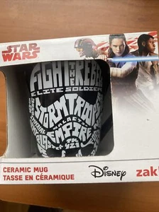 Zak Design Star Wars Storm Trooper Tazza da caffè Tazza Nera - Foto 1 di 2