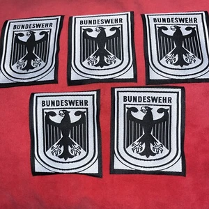 Genuine German Army Eagle Bundeswehr 5 Patches/Badges Brand New - Picture 1 of 4