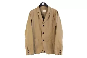 Universal Works Blazer Jacke Gr. L Beige Camel Farbe Minimalistisch Casual Style - Bild 1 von 7