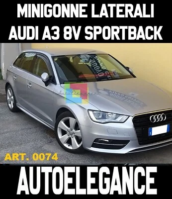 MINIGONNE LATERALI AUDI A3 8V SPORTBACK SOTTO PORTA 0074  - - Immagine 1 di 4