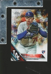 2016 Topps Update Chrome #HMT27 Julio Urias NM! SPARKLE! RC Rookie DODGERS - Picture 1 of 2